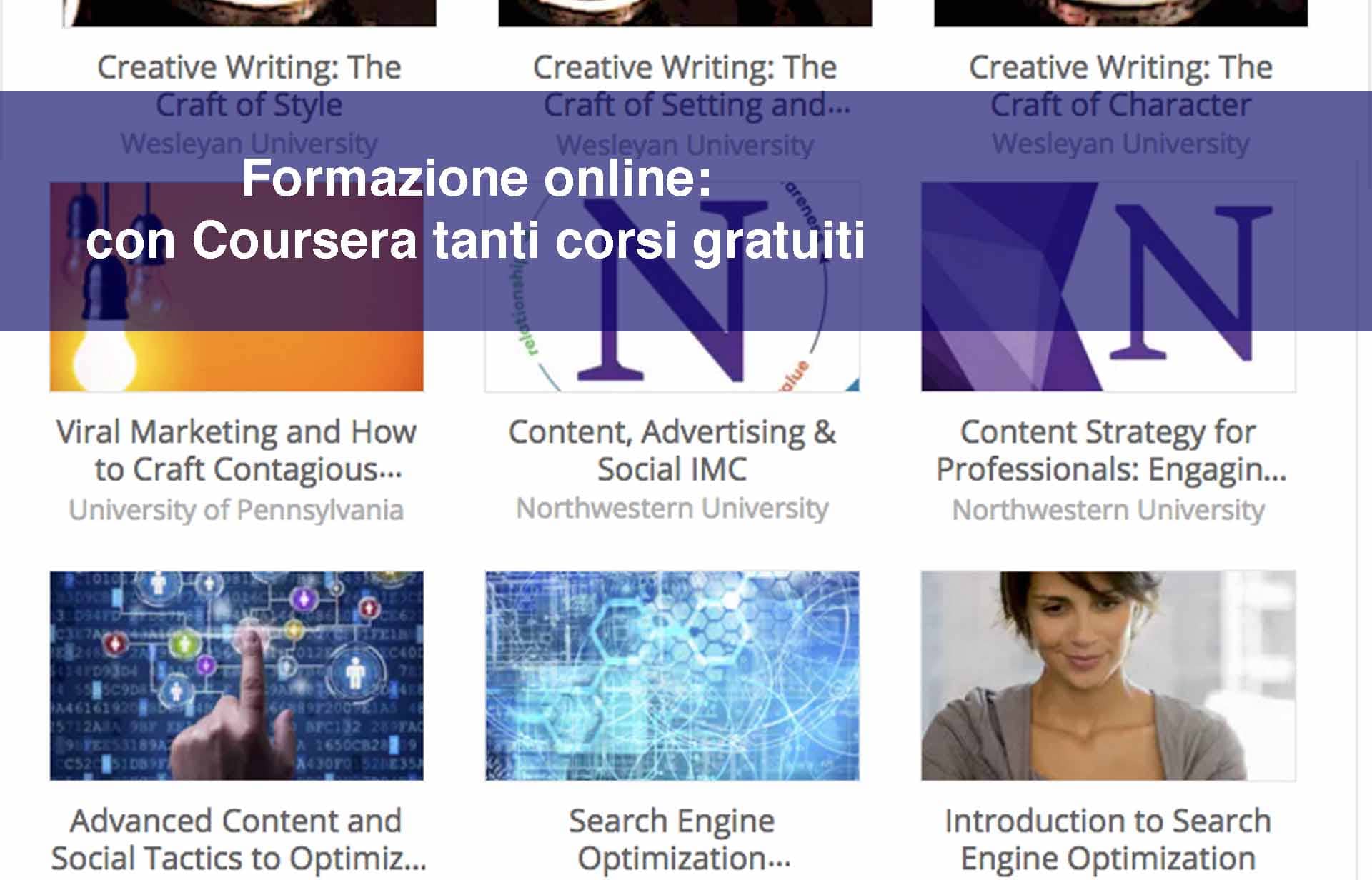 Formazione online: con Coursera tanti corsi gratuiti